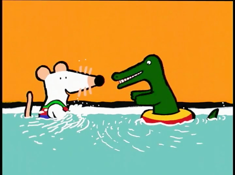 کارتون میسی موشه - آموزش زبان انگلیسی - اپیزود 72 - شنا کردن